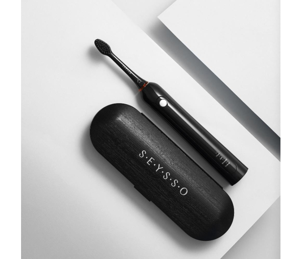 Seysso Szczoteczka soniczna Carbon Basic Black + etui + końcówka - 1226188 - zdjęcie 6